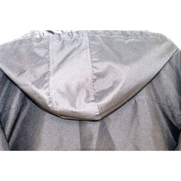 CAT Mens Black Hooded Jacket 2XL Polyester Quilted Insulation Winter - Picture 5 of 14